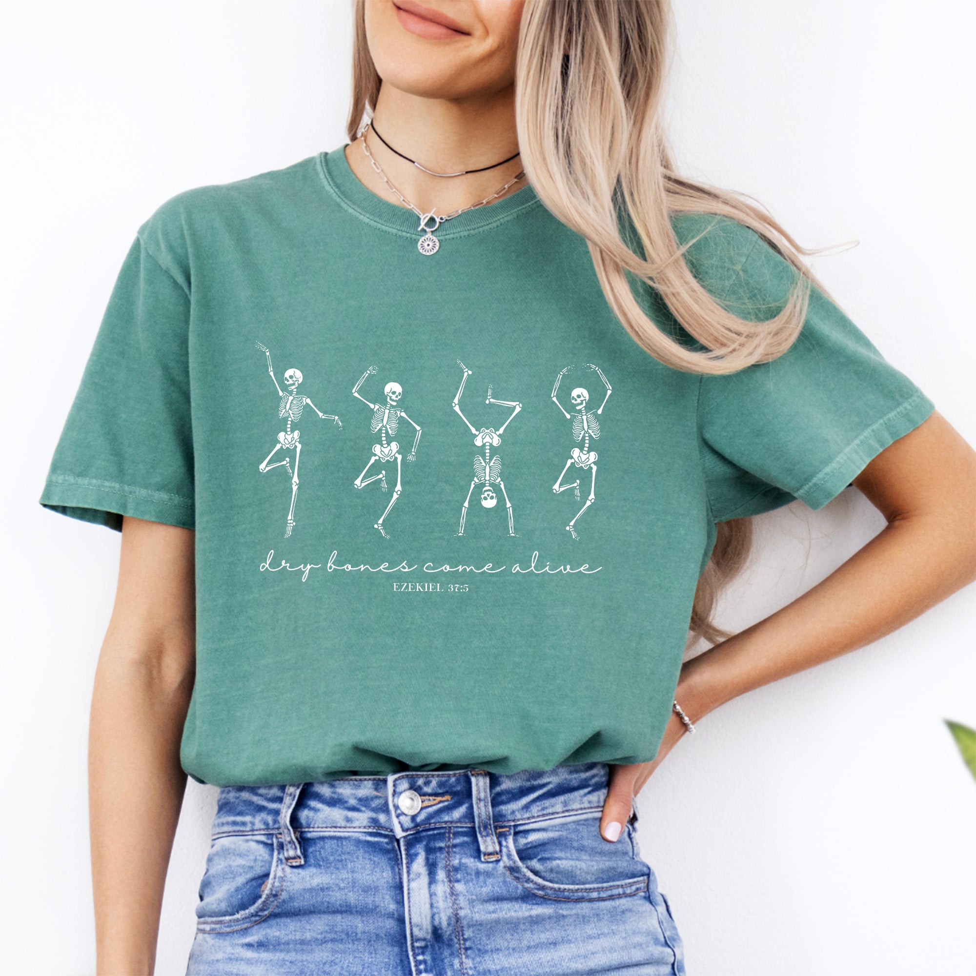 Camiseta «Los huesos secos cobran vida»