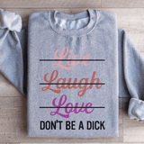 Live Laugh Love Sweatshirt Sport Grey / S Peachy Sunday T-Shirt