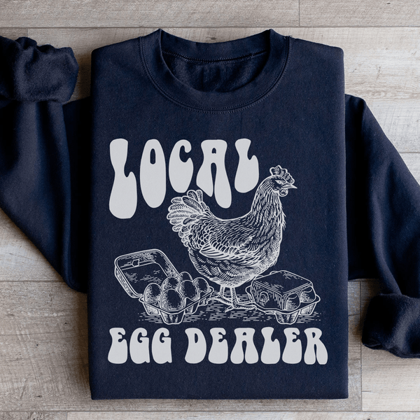 Local Egg Dealer Sweatshirt Black / S Peachy Sunday T-Shirt
