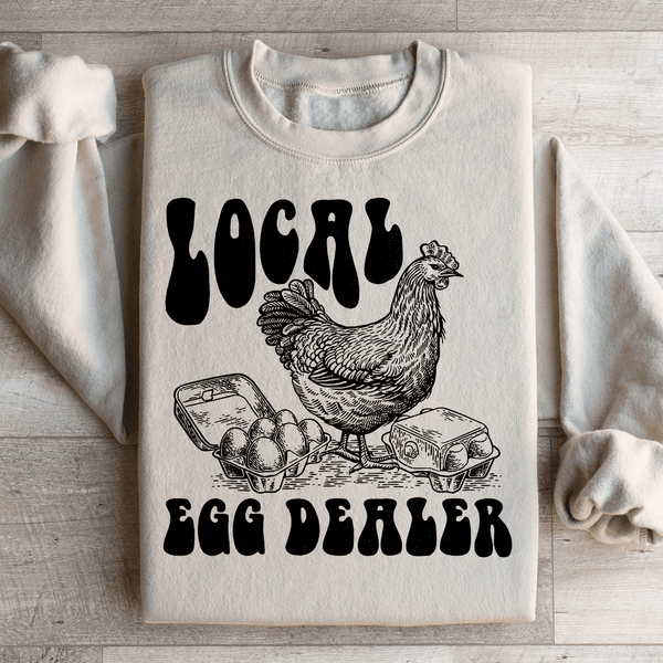 Local Egg Dealer Sweatshirt Sand / S Peachy Sunday T-Shirt