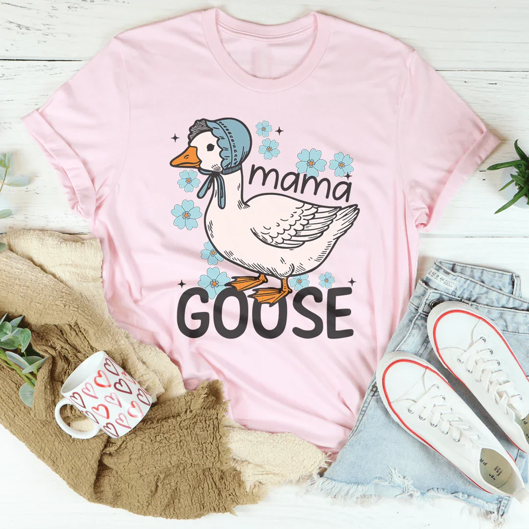 Mama Goose Tee Pink / S Peachy Sunday T-Shirt