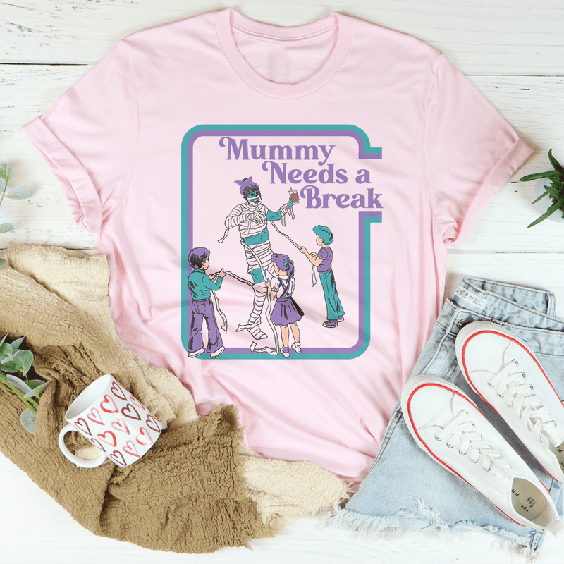 Mama Needs Space Tee Pink / S Peachy Sunday T-Shirt