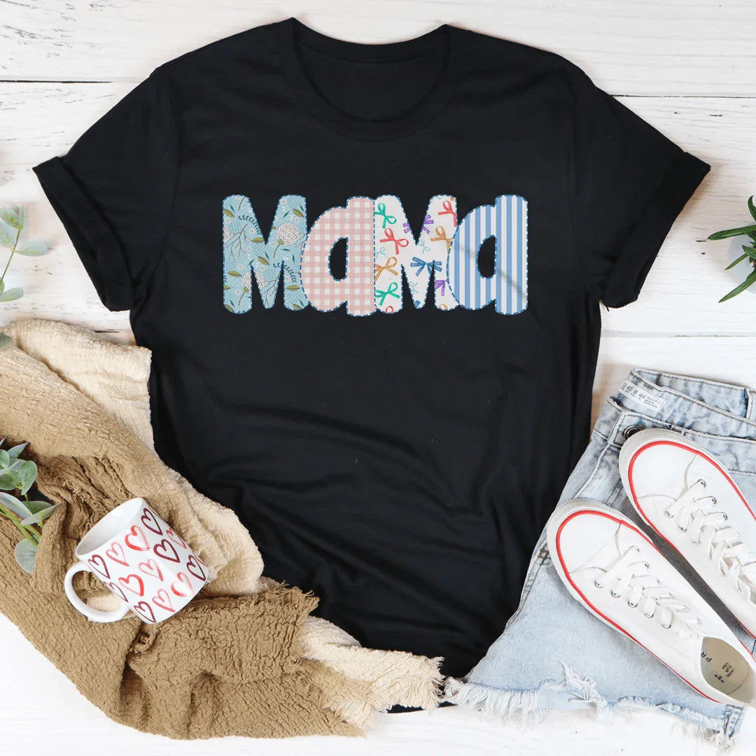 Mama Tee Black Heather / S Peachy Sunday T-Shirt
