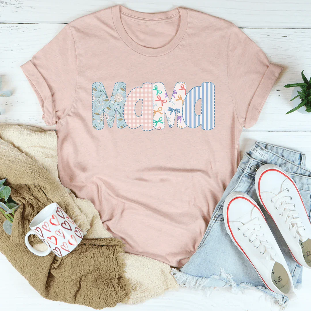 Mama Tee Heather Prism Peach / S Peachy Sunday T-Shirt