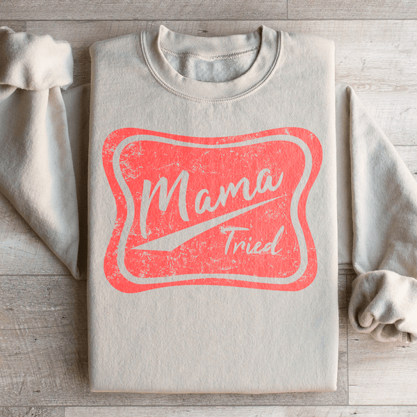 Mama Tried Sweatshirt Sand / S Peachy Sunday T-Shirt