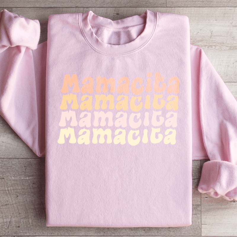 Mamacita Sweatshirt Light Pink / S Peachy Sunday T-Shirt