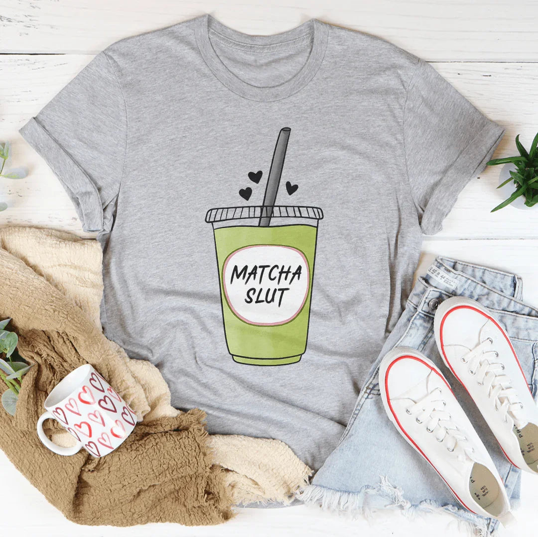Matcha Slut Tee Athletic Heather / S Peachy Sunday T-Shirt