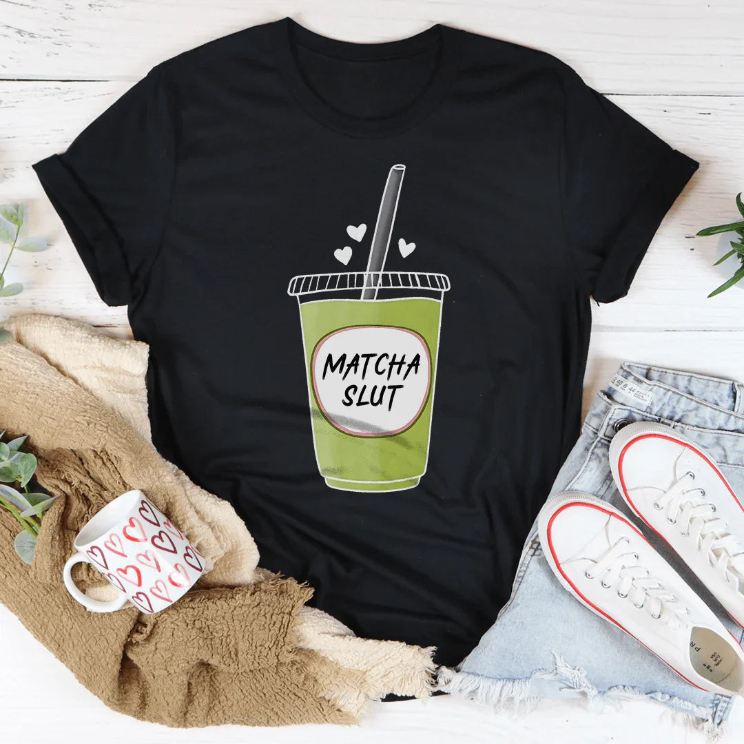 Matcha Slut Tee Black Heather / S Peachy Sunday T-Shirt
