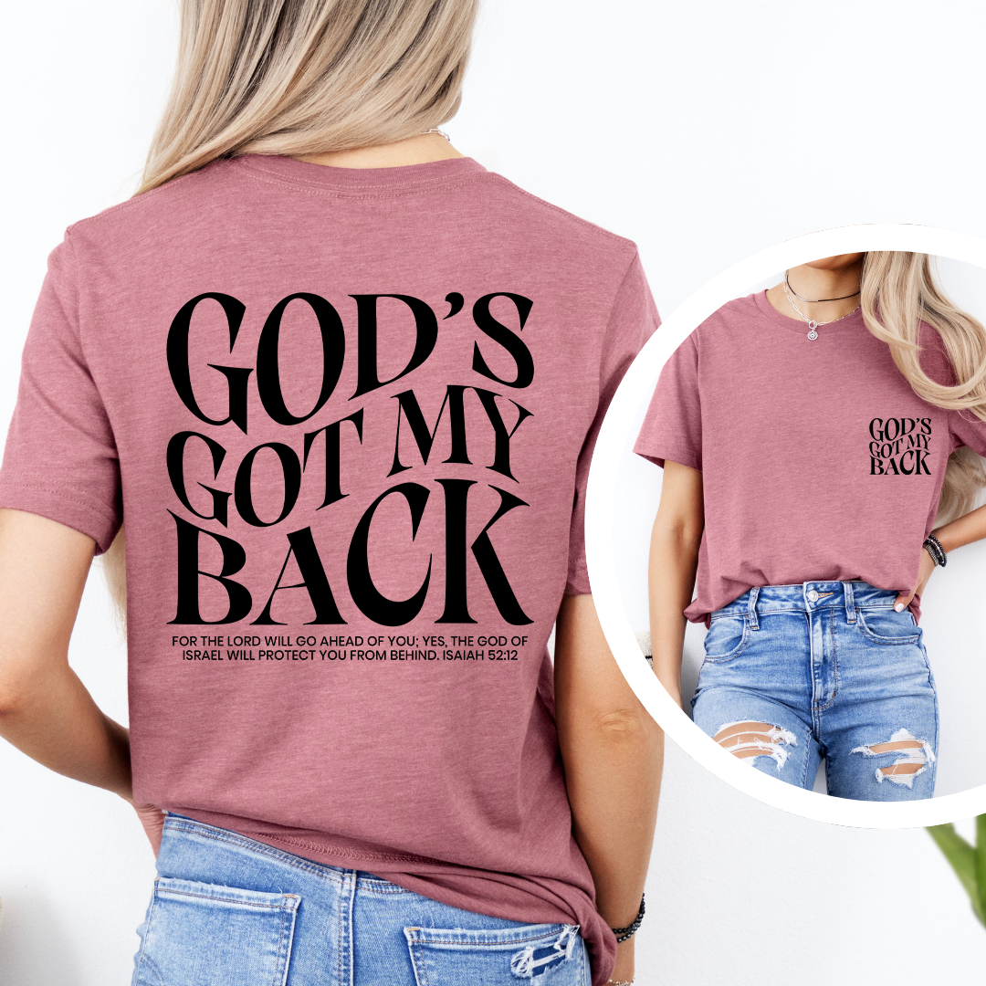 God's Got My Back Tee