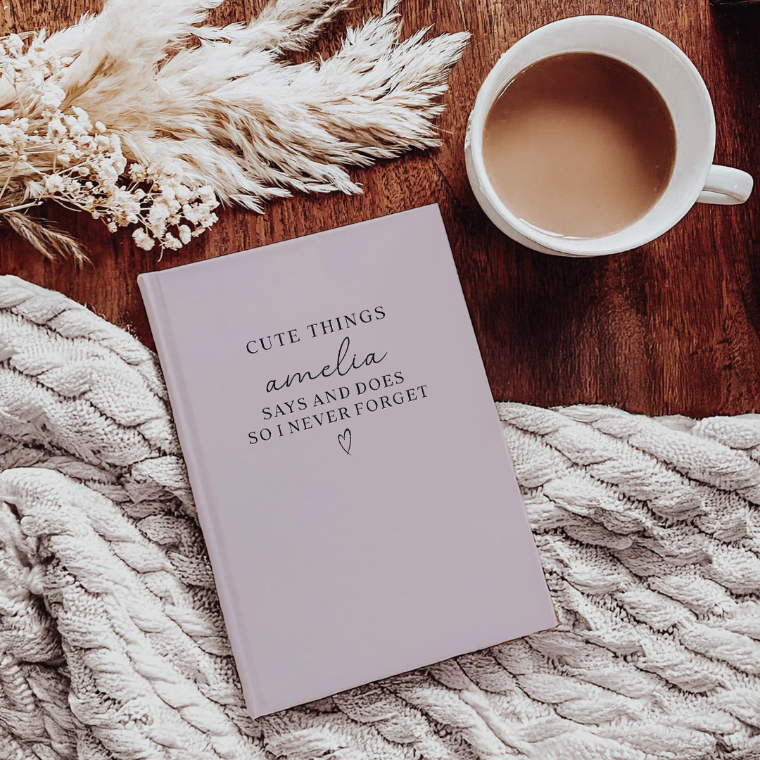 Personalized Cute Things My Kids Say And Do Dear Daughter Son Journal