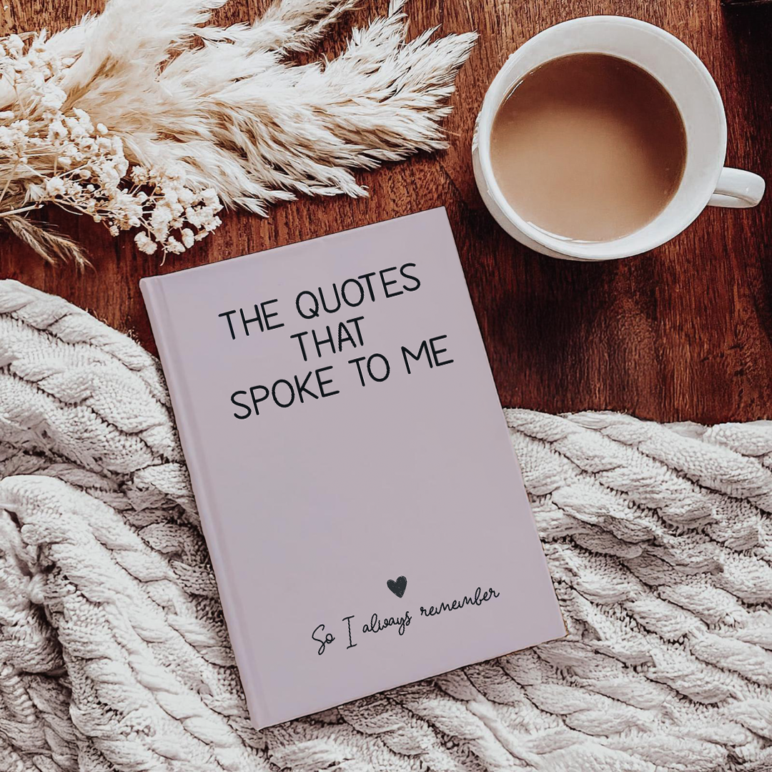 Personalized Quote Collection Journal