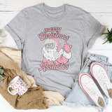Merry Christmas Assholes Tee Athletic Heather / S Peachy Sunday T-Shirt