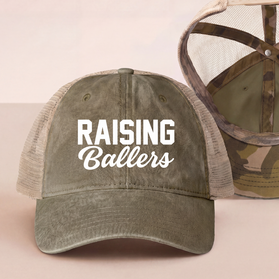 Raising Ballers Embroidered Trucker Hat