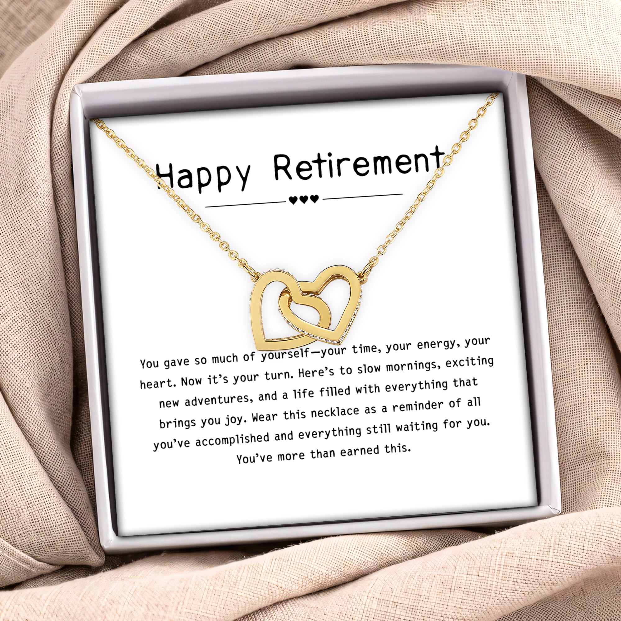 Happy Retirement Jewelry