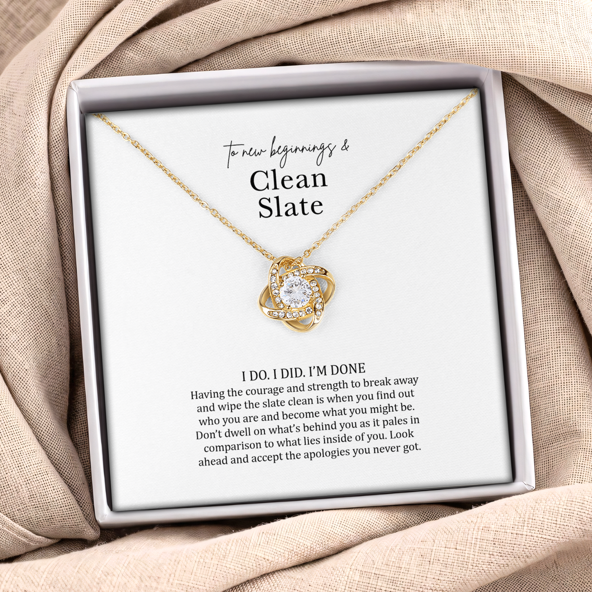 To New Beginnings & Clean Slate Jewelry
