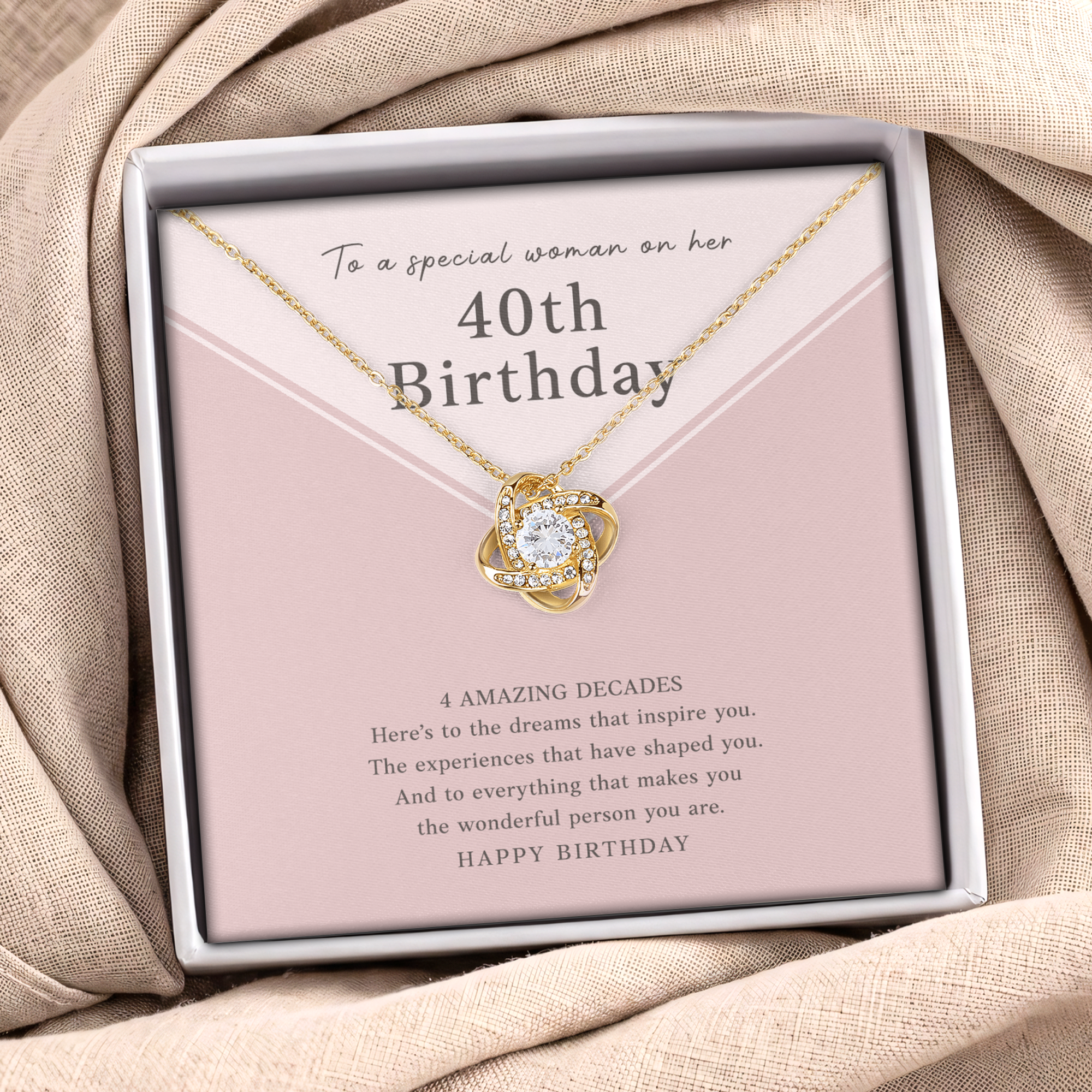 On Her 40th Birthday Jewelry