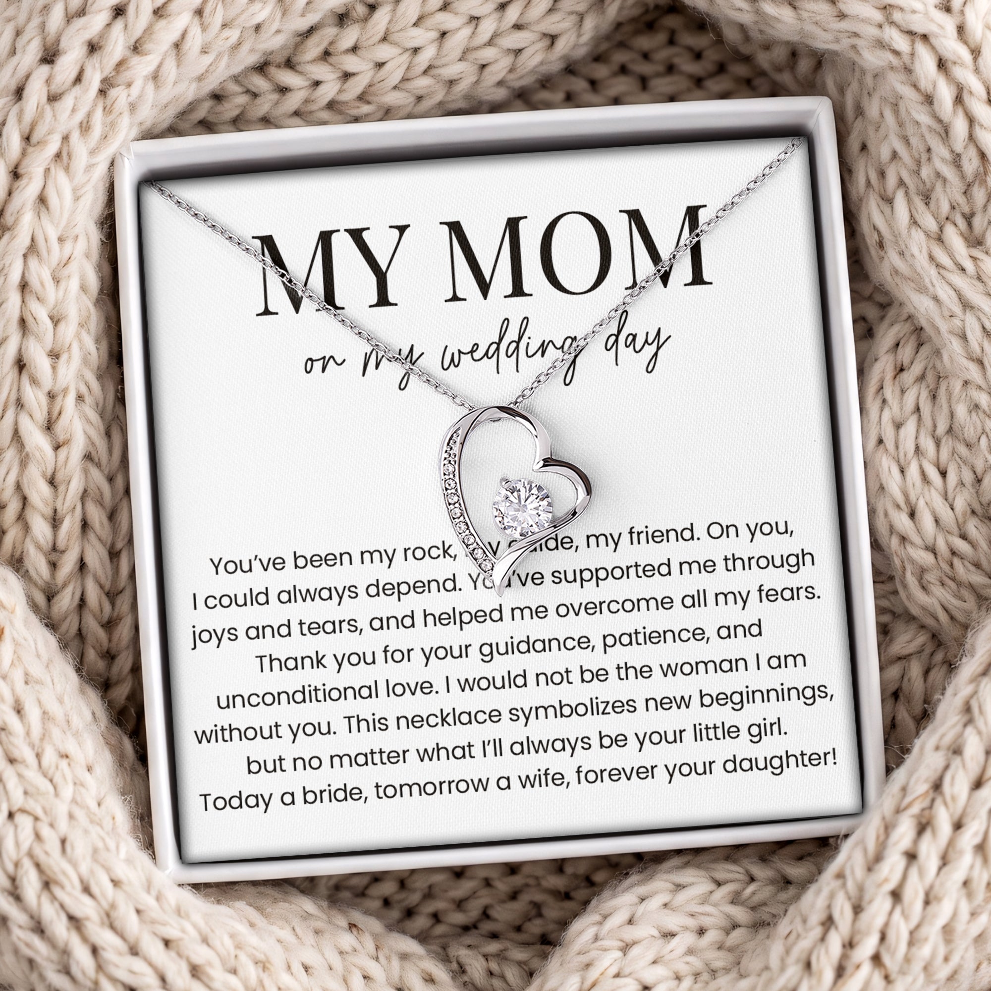 Joyería «Mi mamá el día de mi boda»