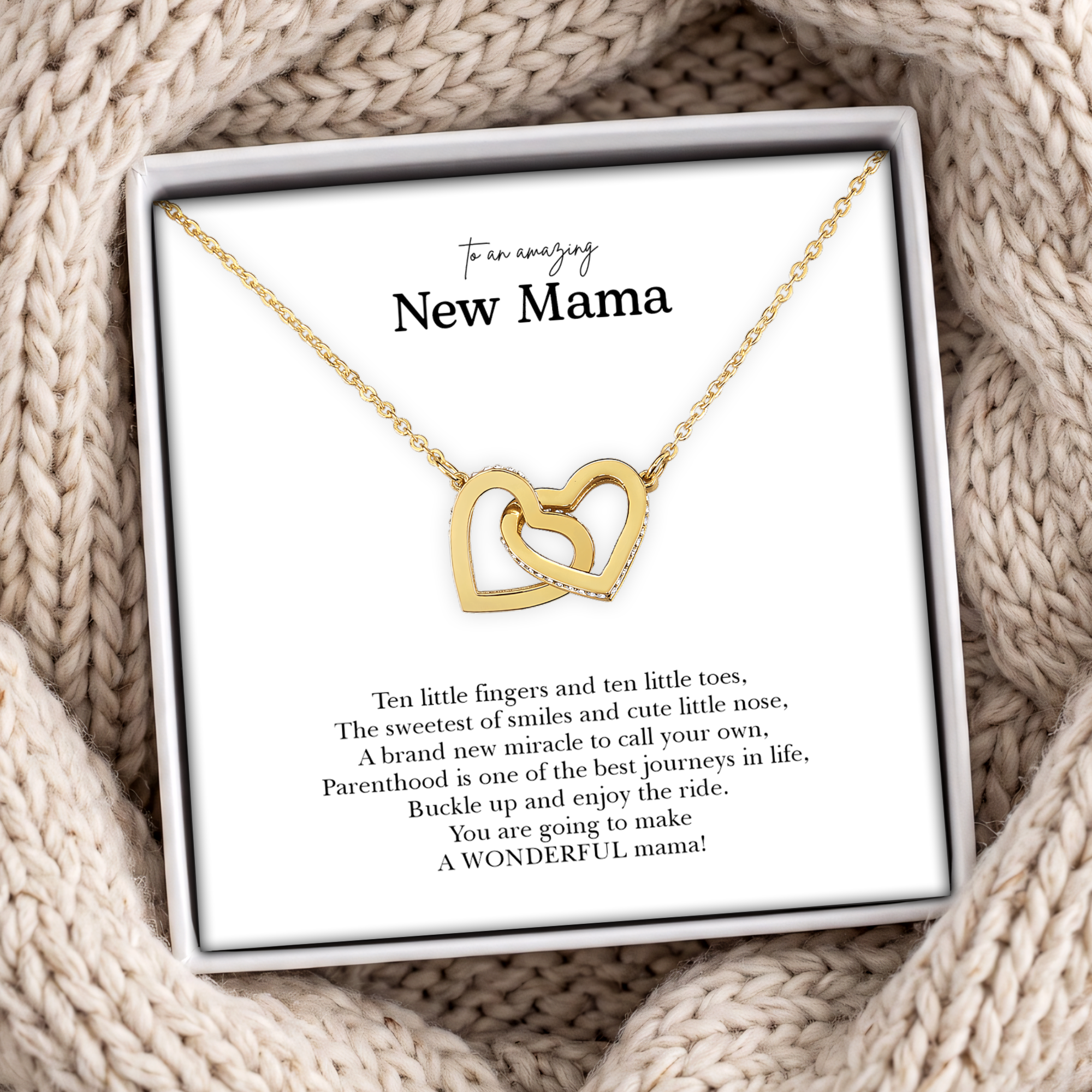 To An Amazing  New Mama Jewelry
