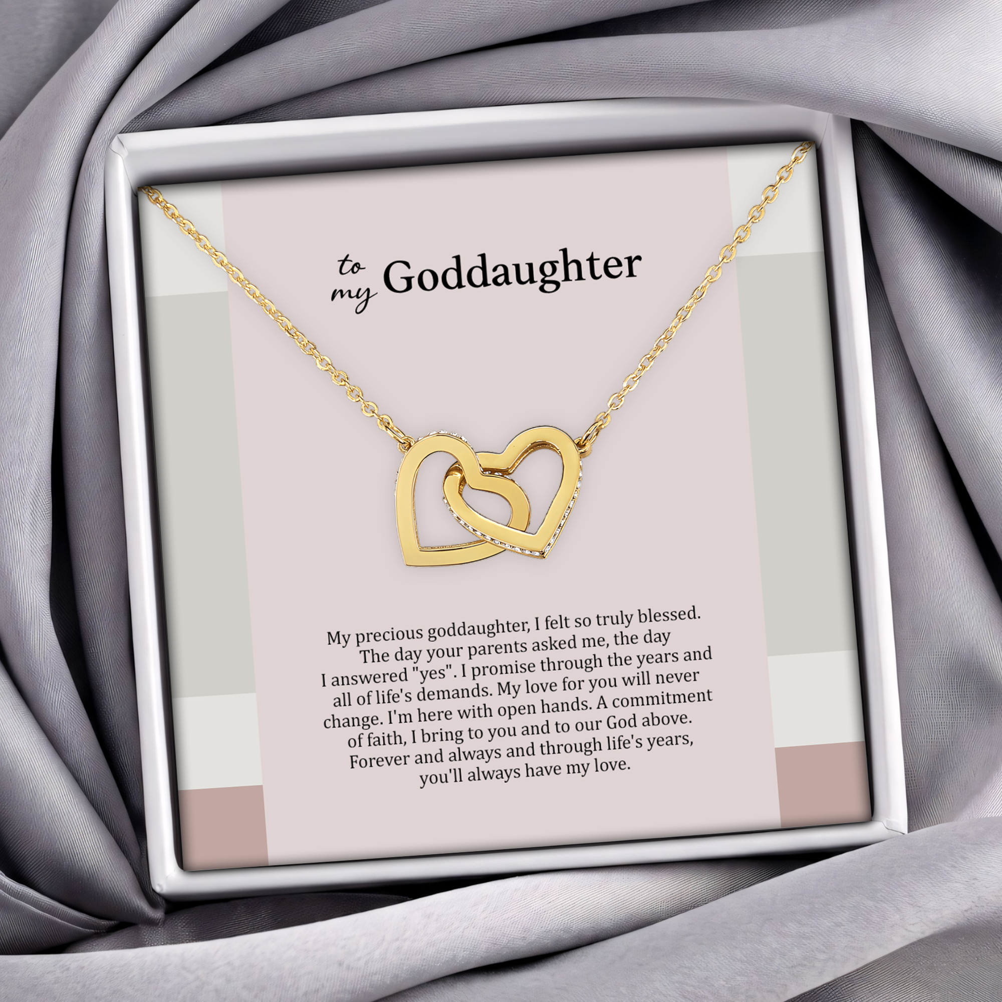To My Goddaughter Jewelry