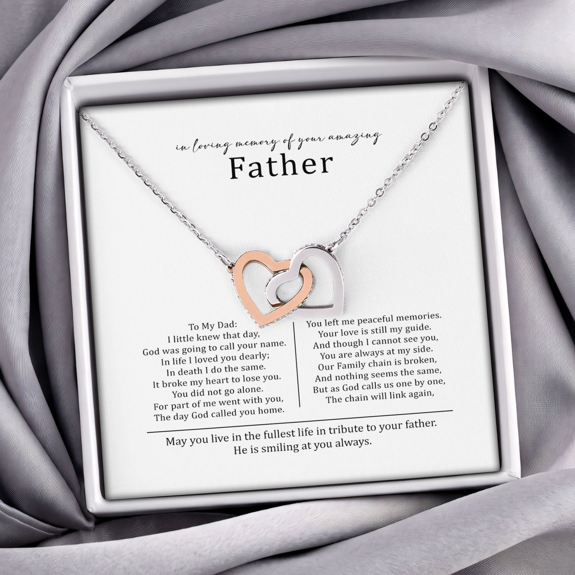 In Loving Memory Of Father Jewelry