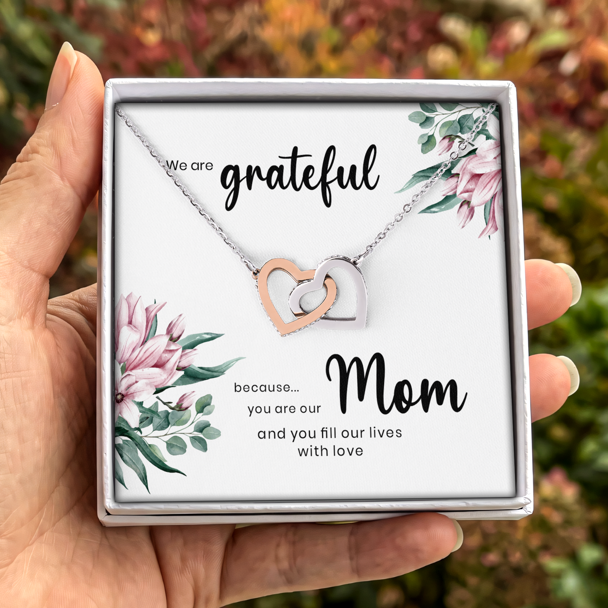 Wir sind dankbar, weil du unsere Mama bist Schmuck
