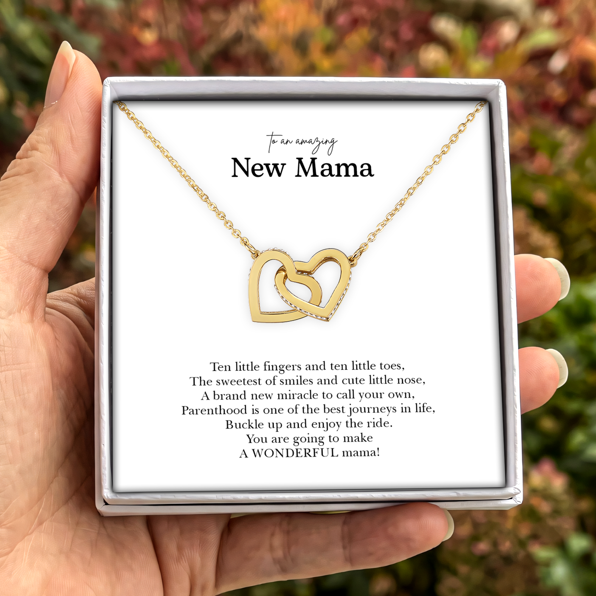 To An Amazing  New Mama Jewelry