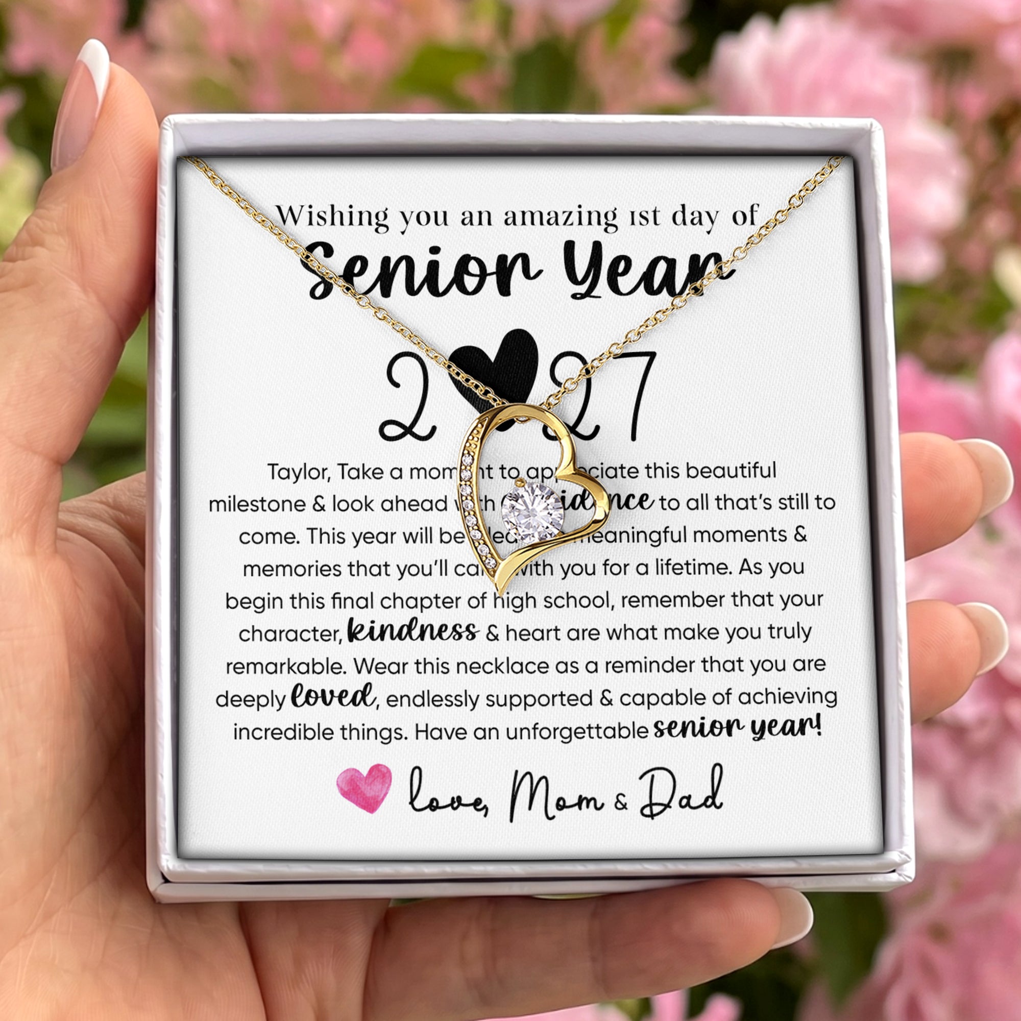 Schmuck zum Abschlussjahr an der Highschool