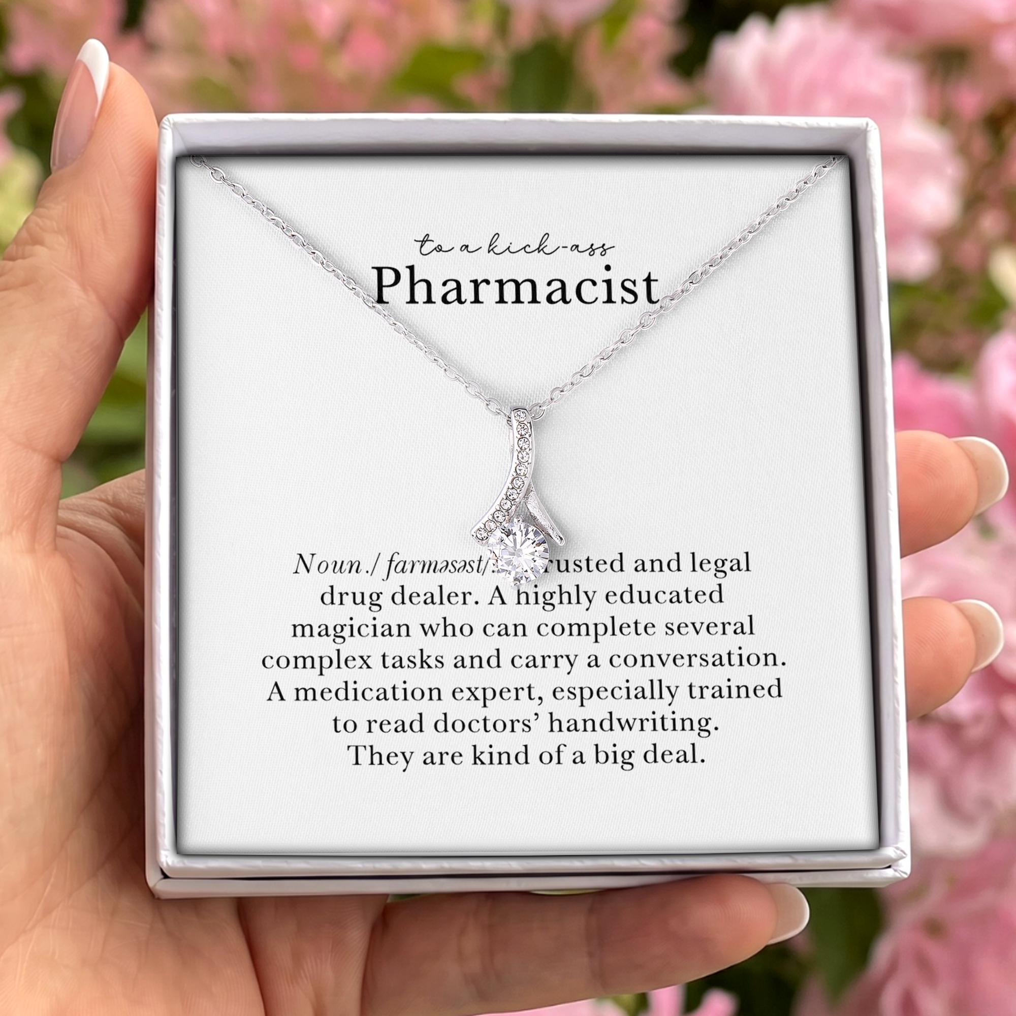 To A Kick A* Pharmacist Jewelry