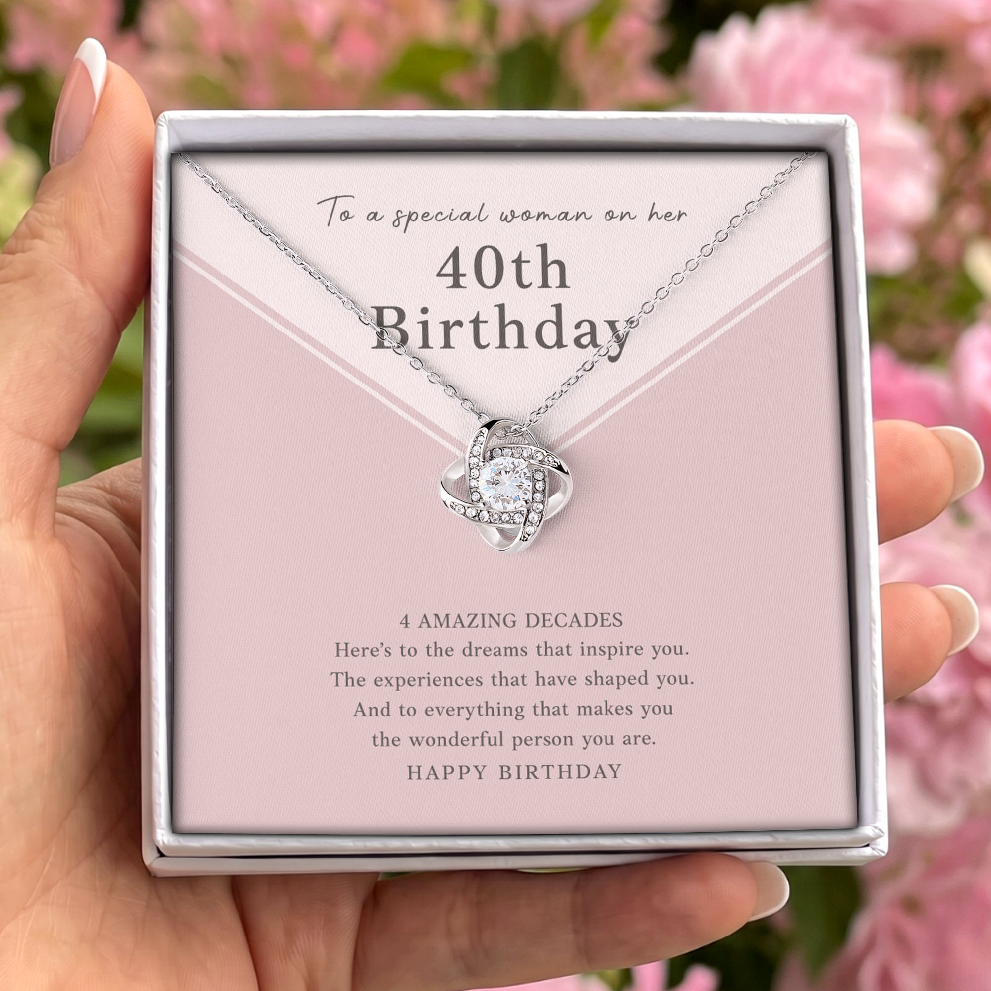 On Her 40th Birthday Jewelry