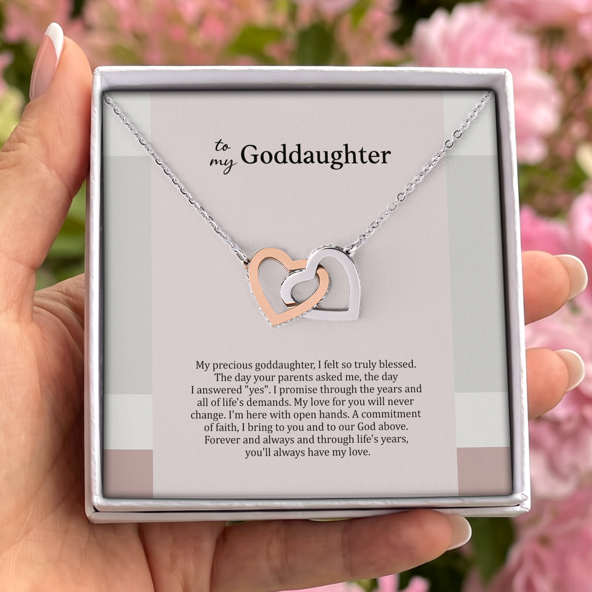 To My Goddaughter Jewelry