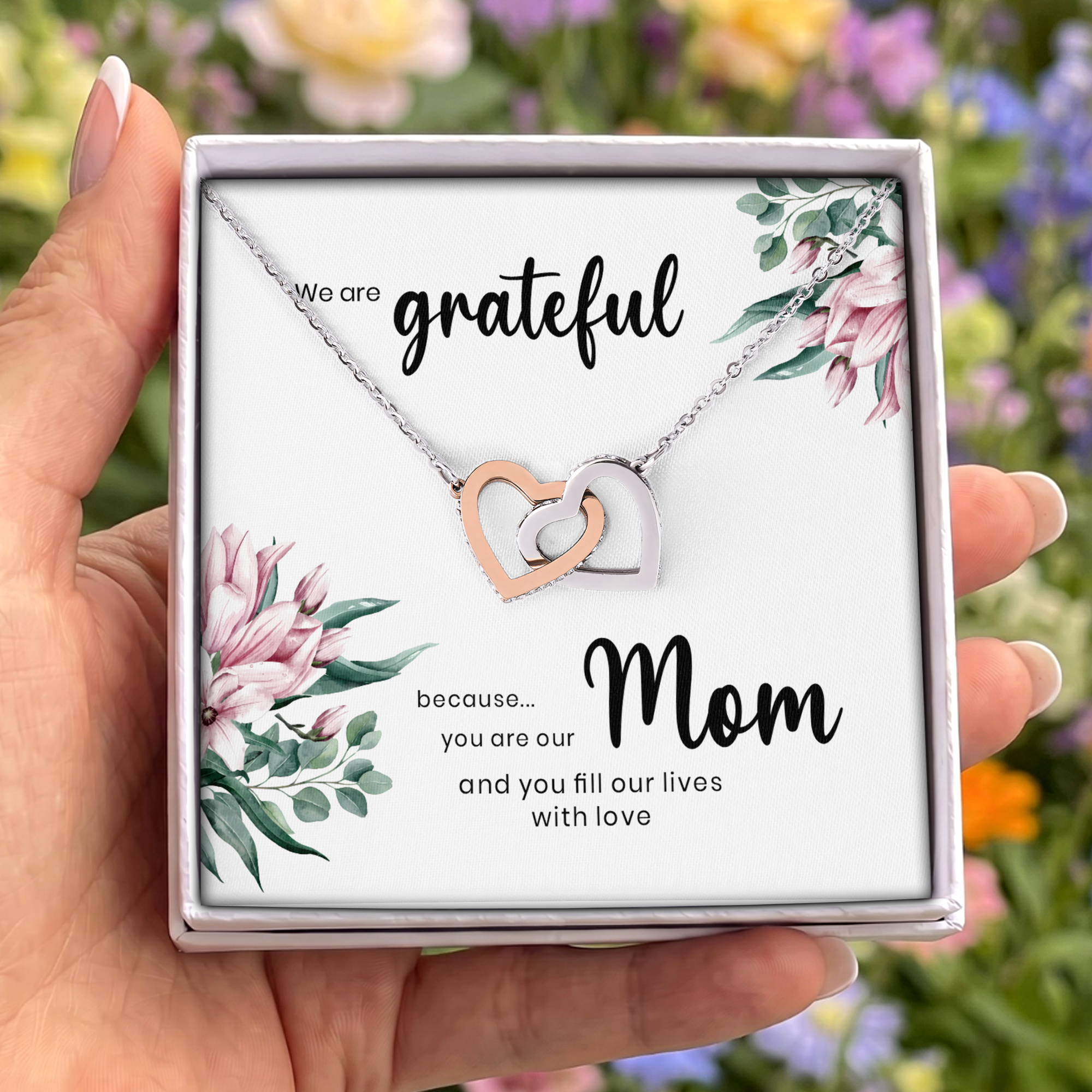 Wir sind dankbar, weil du unsere Mama bist Schmuck