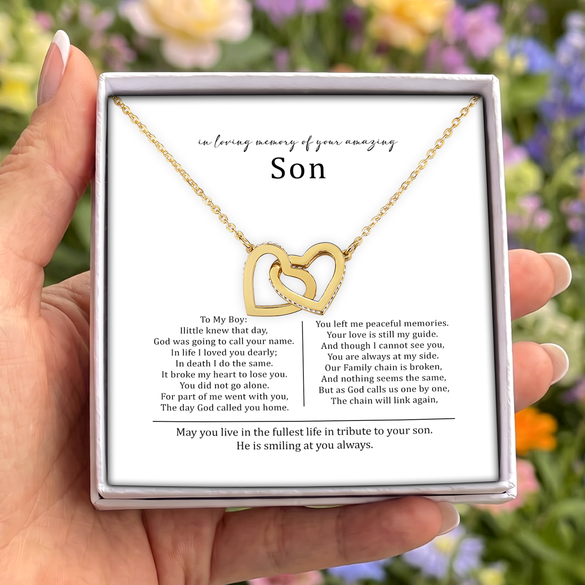 Loving Memory Of Son Jewelry