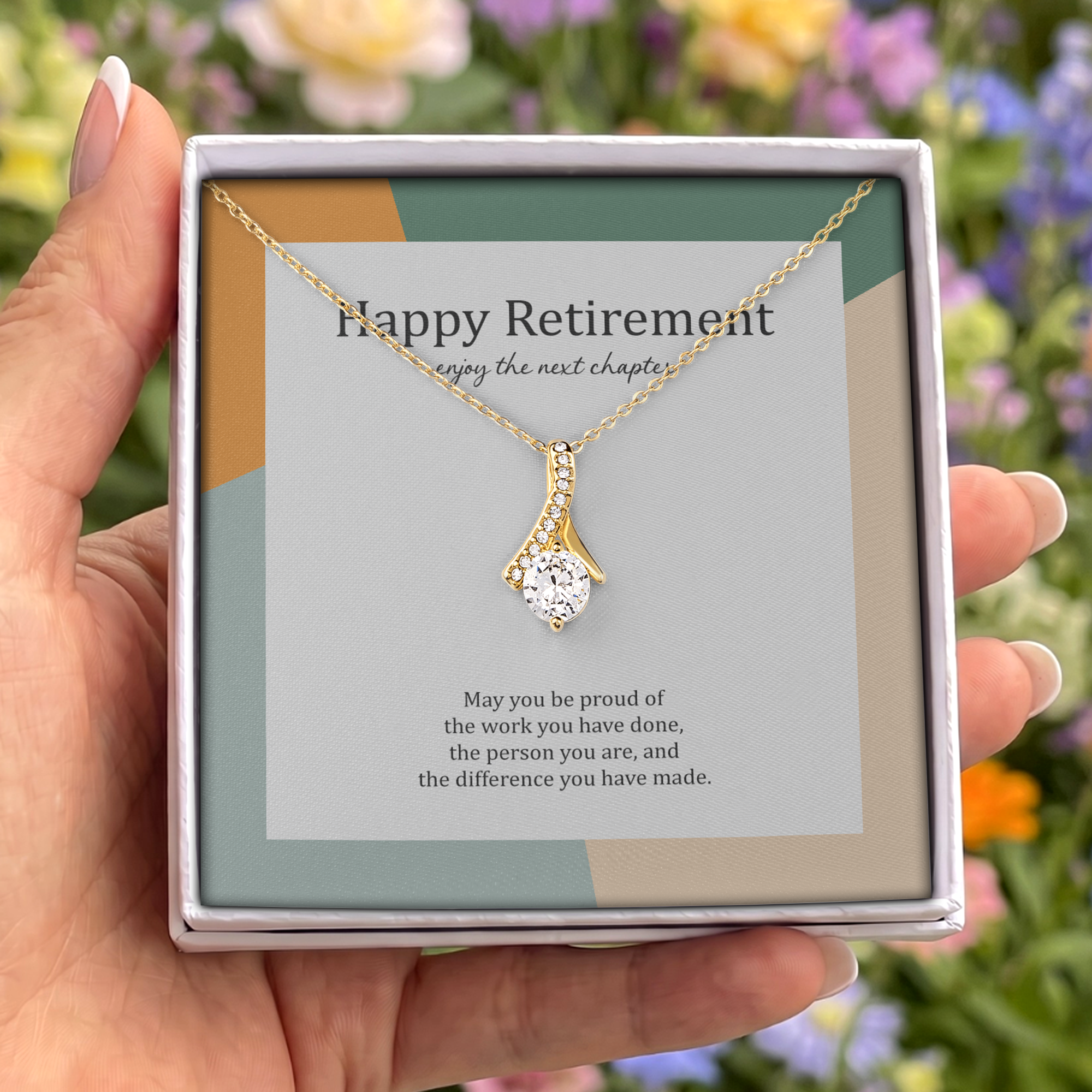 Happy Retirement Jewelry