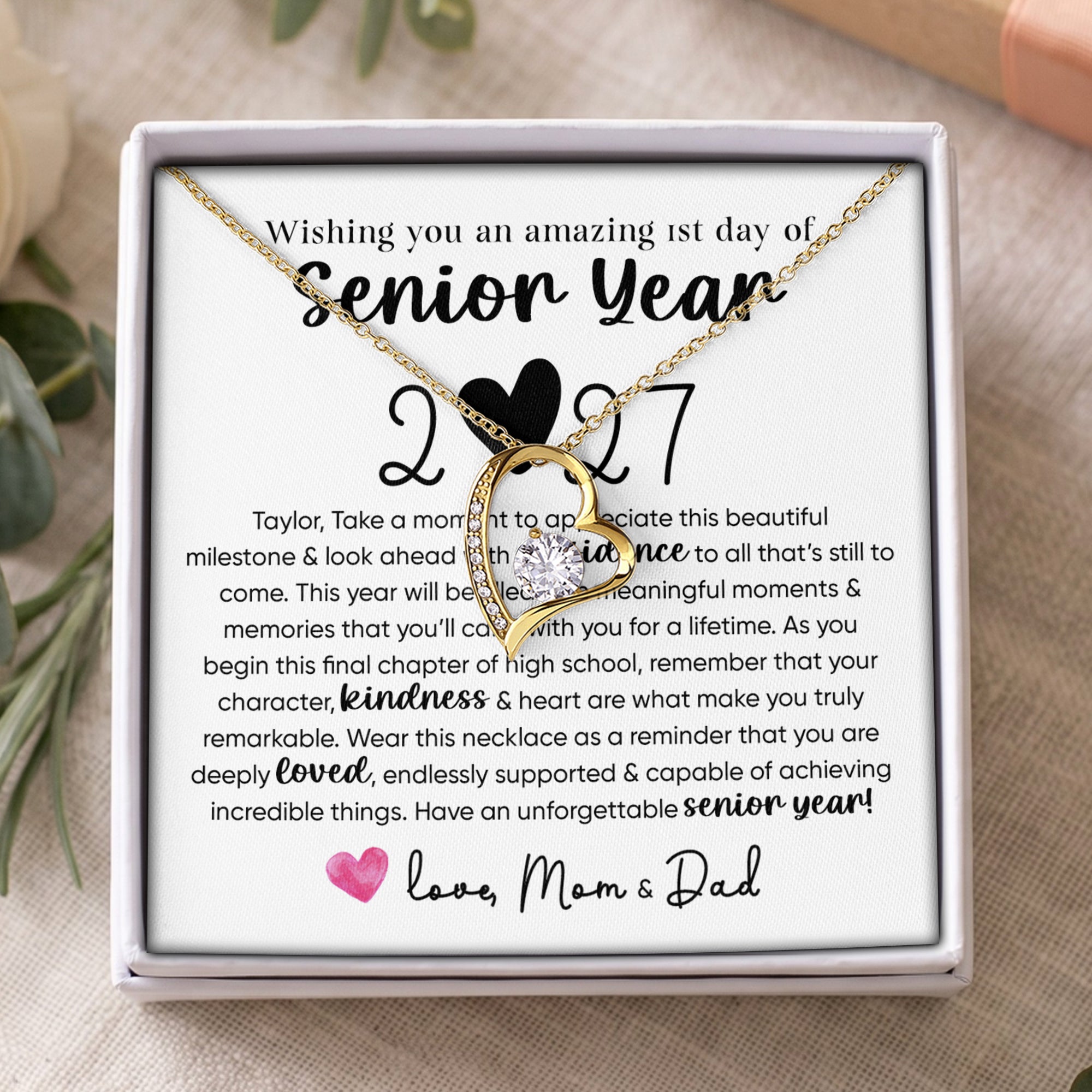 Schmuck zum Abschlussjahr an der Highschool