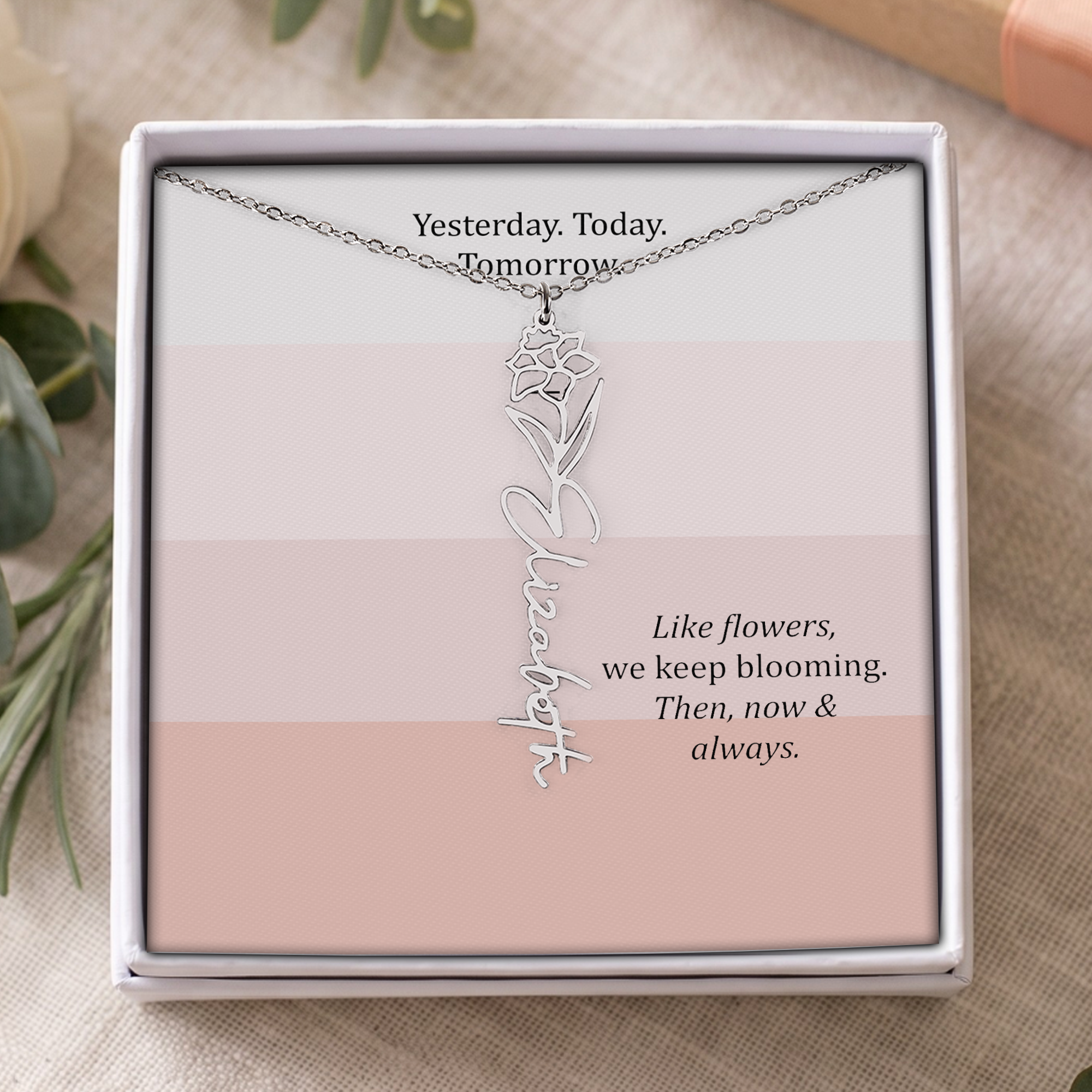 Yesterday Today Tomorrow Jewelry