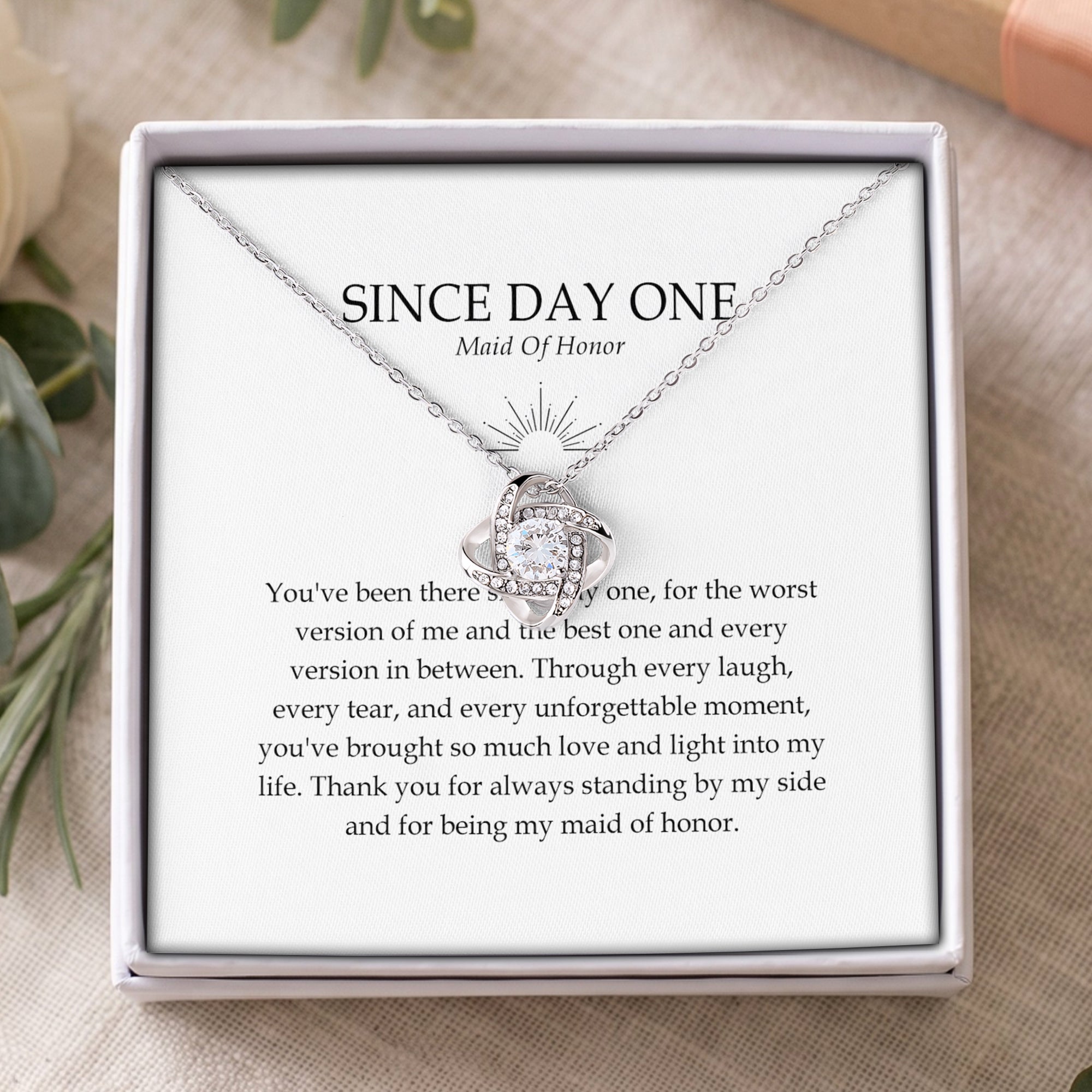 Since Day One Best Friend Jewelry