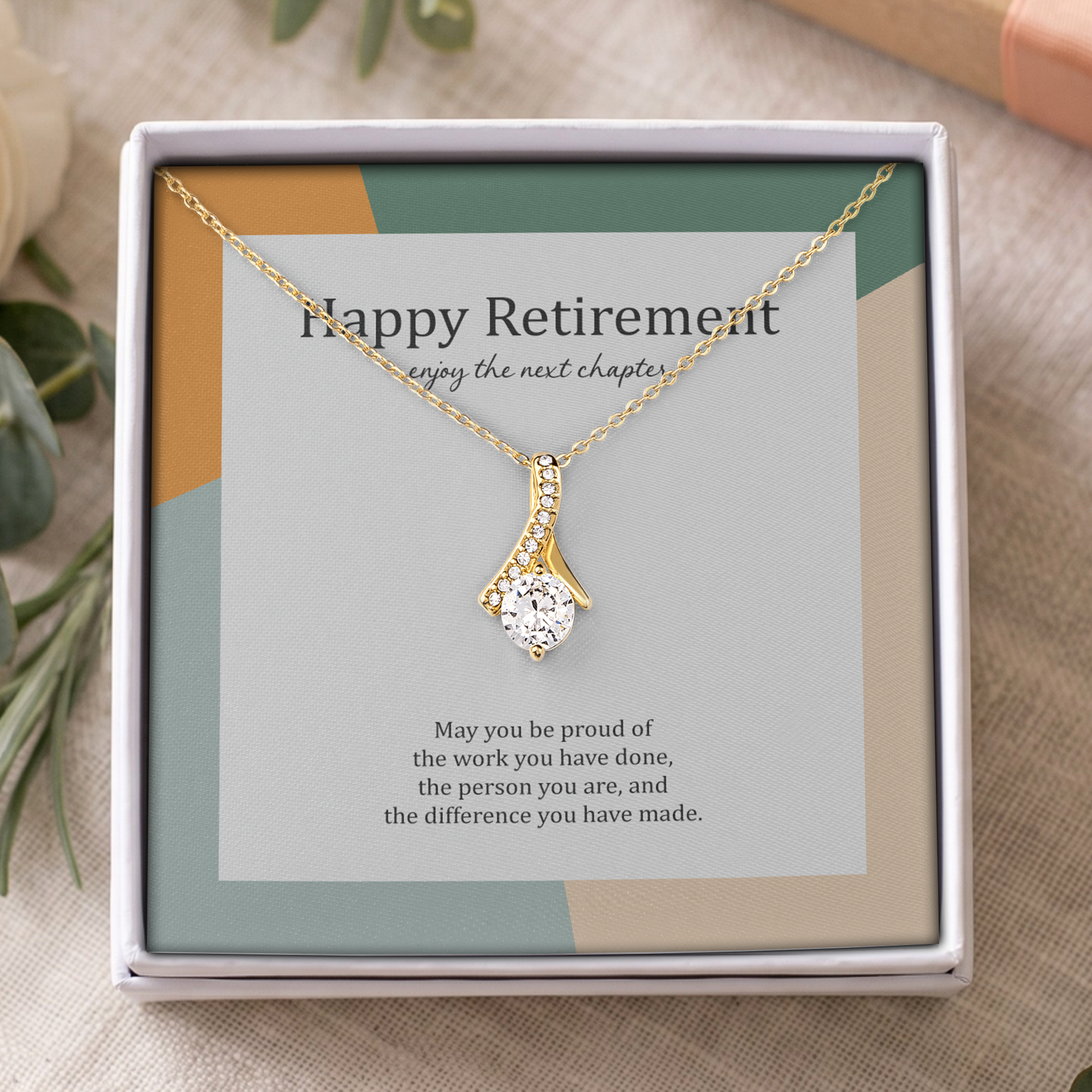 Happy Retirement Jewelry