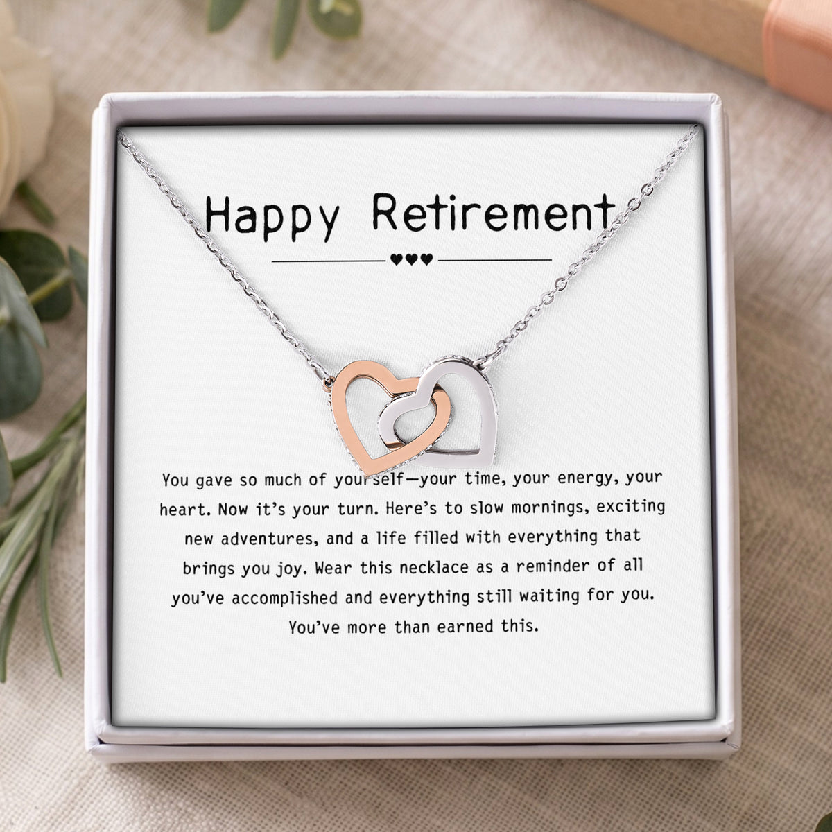 Happy Retirement Jewelry