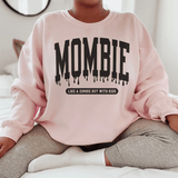 Mombie Like A Zombie But With Kids Sweatshirt Light Pink / S Peachy Sunday T-Shirt