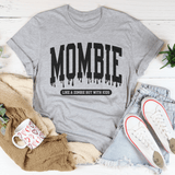 Mombie Like A Zombie But With Kids Tee Athletic Heather / S Peachy Sunday T-Shirt