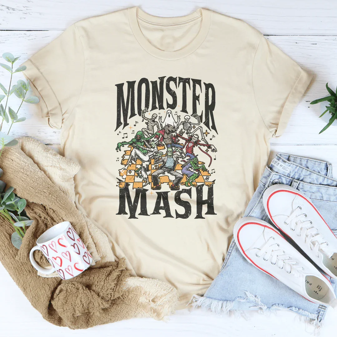Monster Mash Tee Soft Cream / S Peachy Sunday T-Shirt