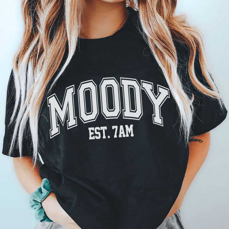 Moody Est. 7am Tee Black Heather / S Peachy Sunday T-Shirt