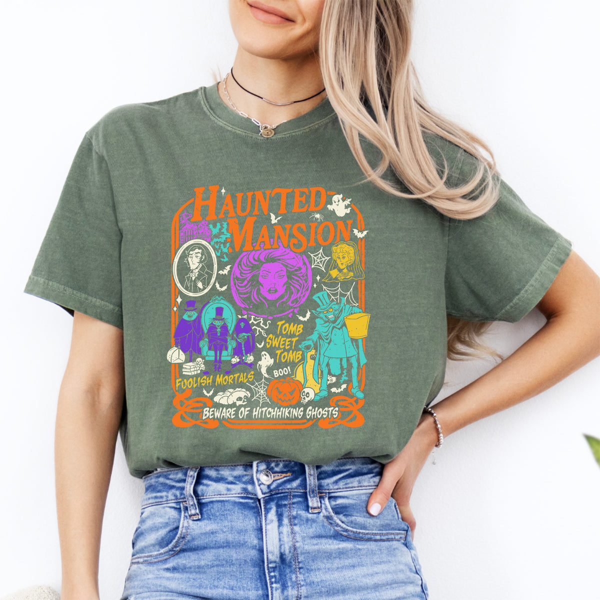 Camiseta vintage de La Mansión Encantada