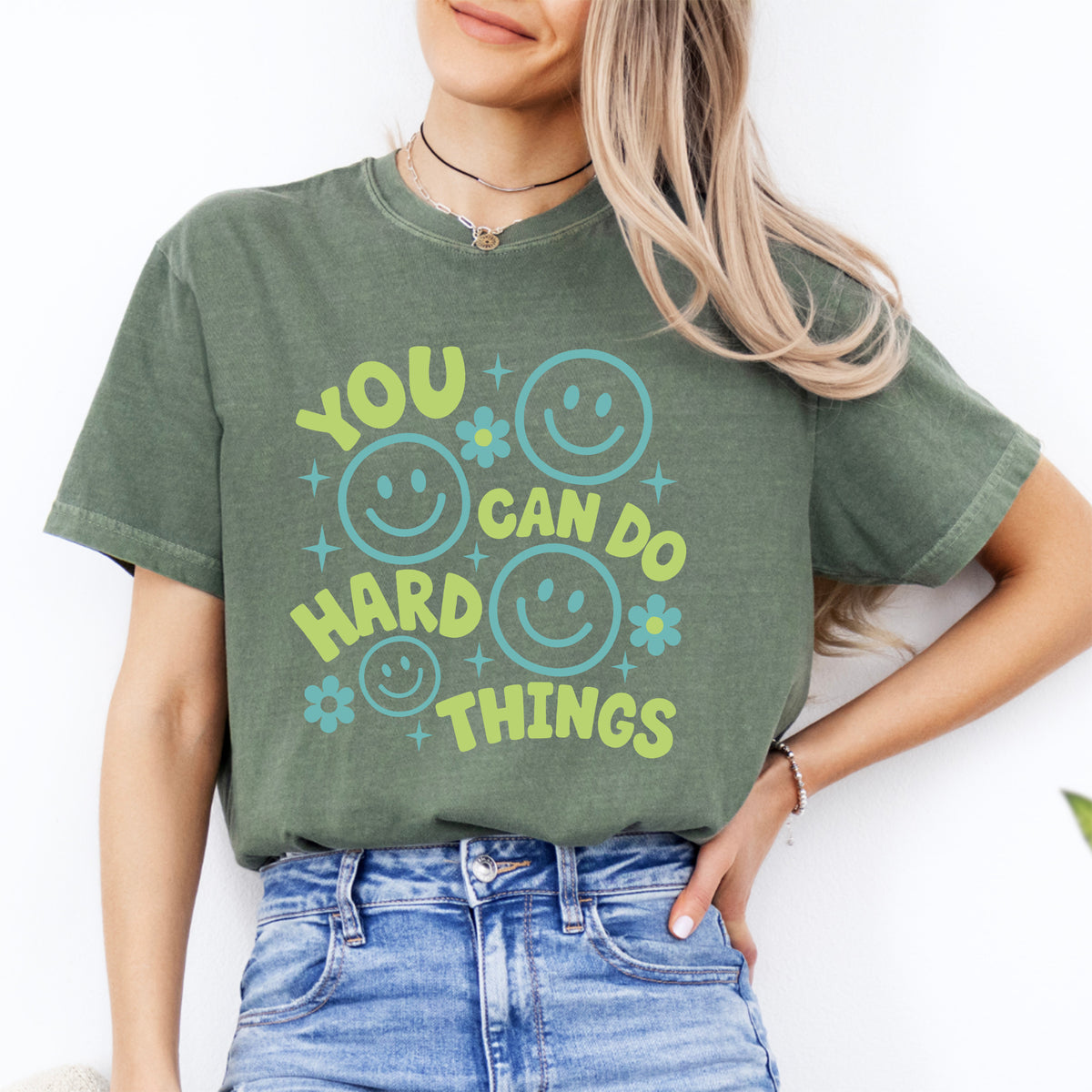 You Can Do Hard Things Tee