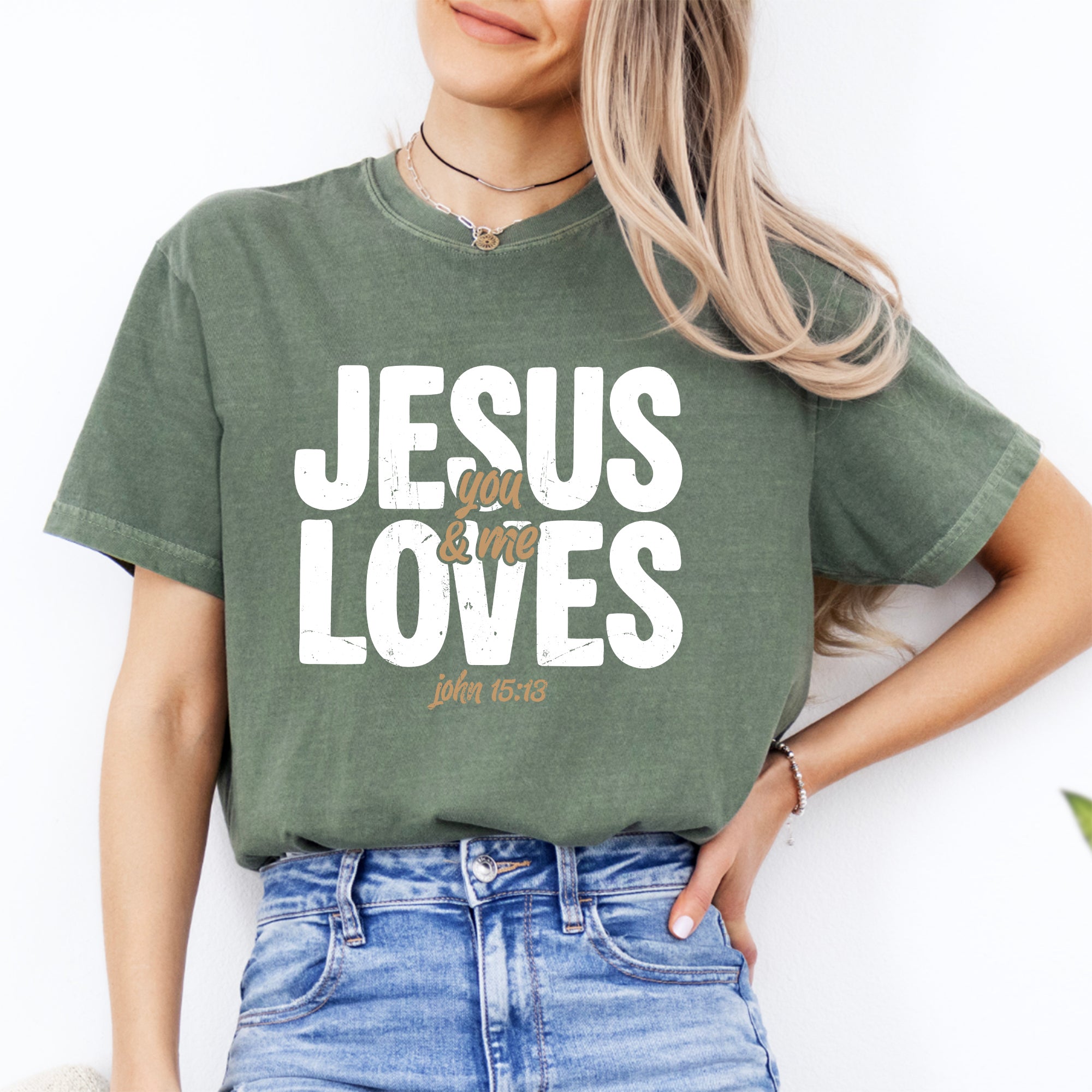 Jesús nos ama a ti y a mí