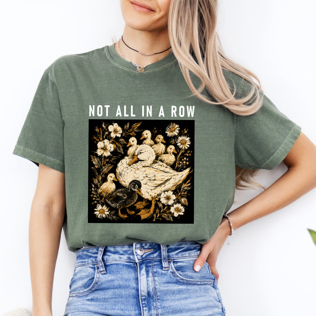 T-Shirt „Ducks Not In A Row“