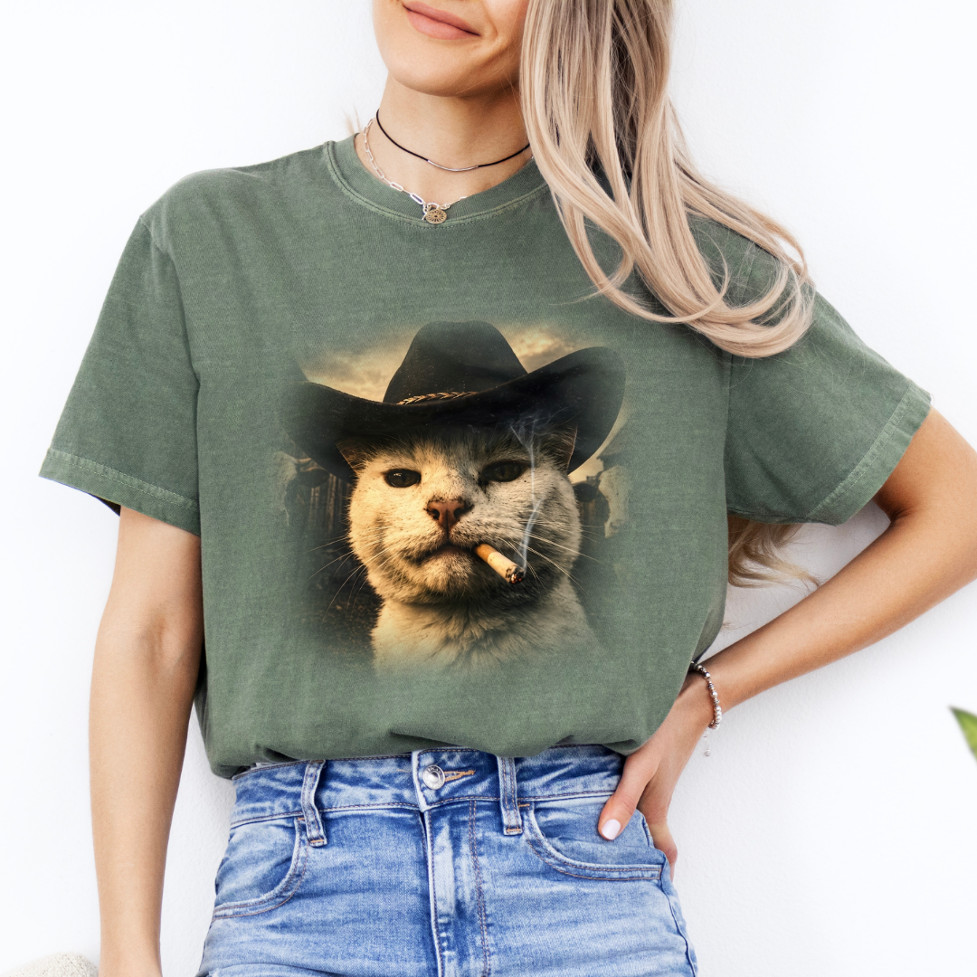 Cowboy Cat Tee