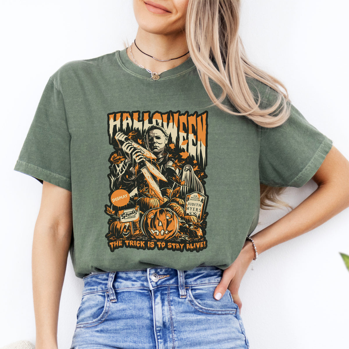 T-shirt de personnage de film d'horreur d'Halloween