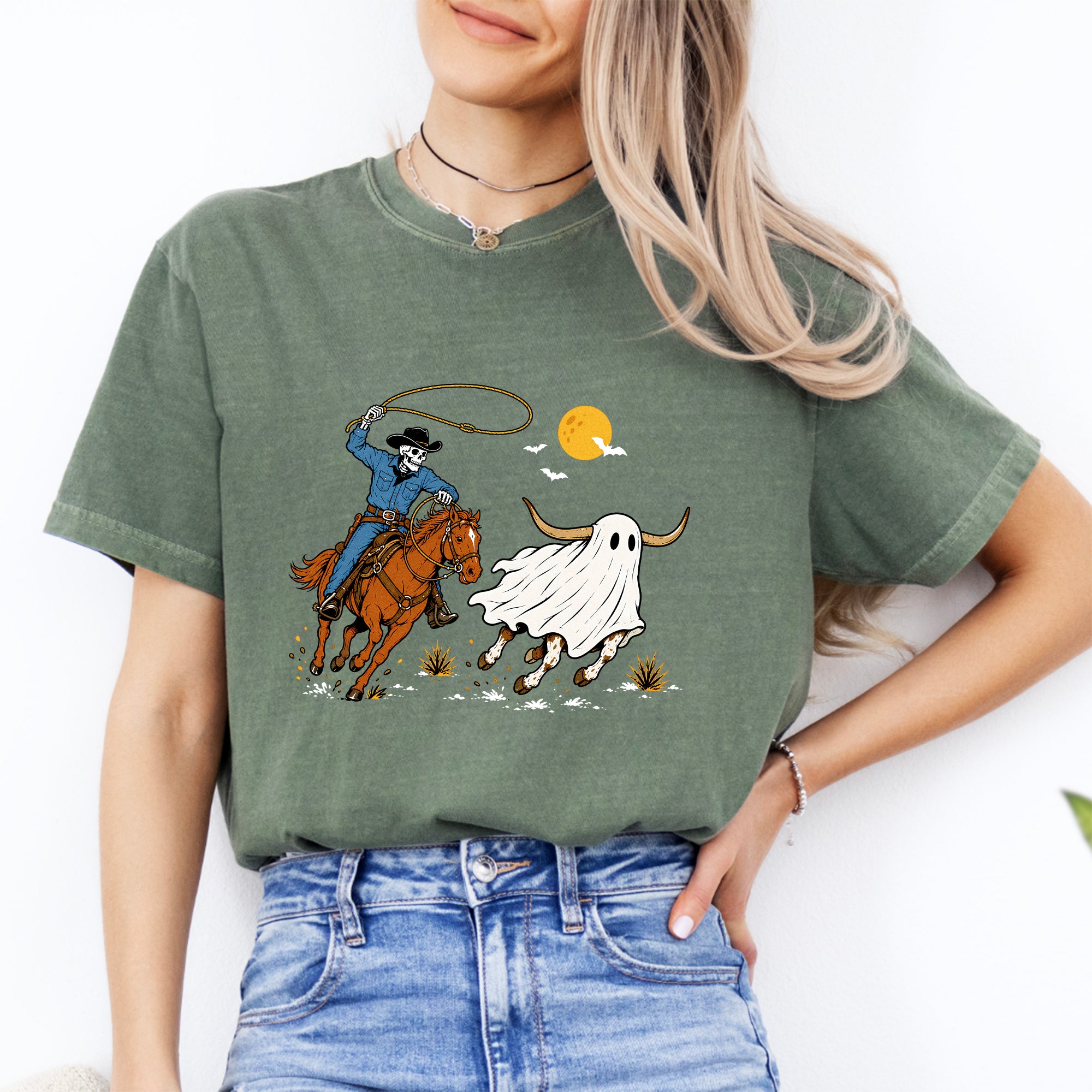 Halloween-Cowboy-T-Shirt