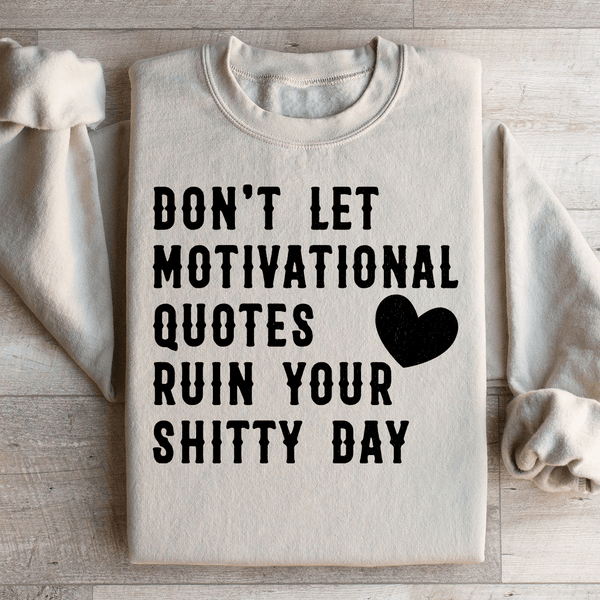 Motivational Quotes Sweatshirt Sand / S Peachy Sunday T-Shirt